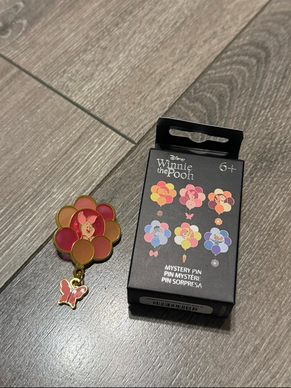 Piglet Mystery Pin